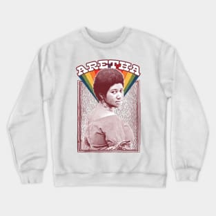 Aretha Franklin - Retro Soul Fan Design Crewneck Sweatshirt